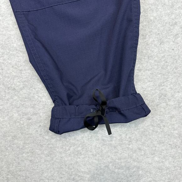 Propper Uniform BDU Trouser Men L Navy Cargo Adjustable Hem and Waist Button Fly - Picture 7 of 14